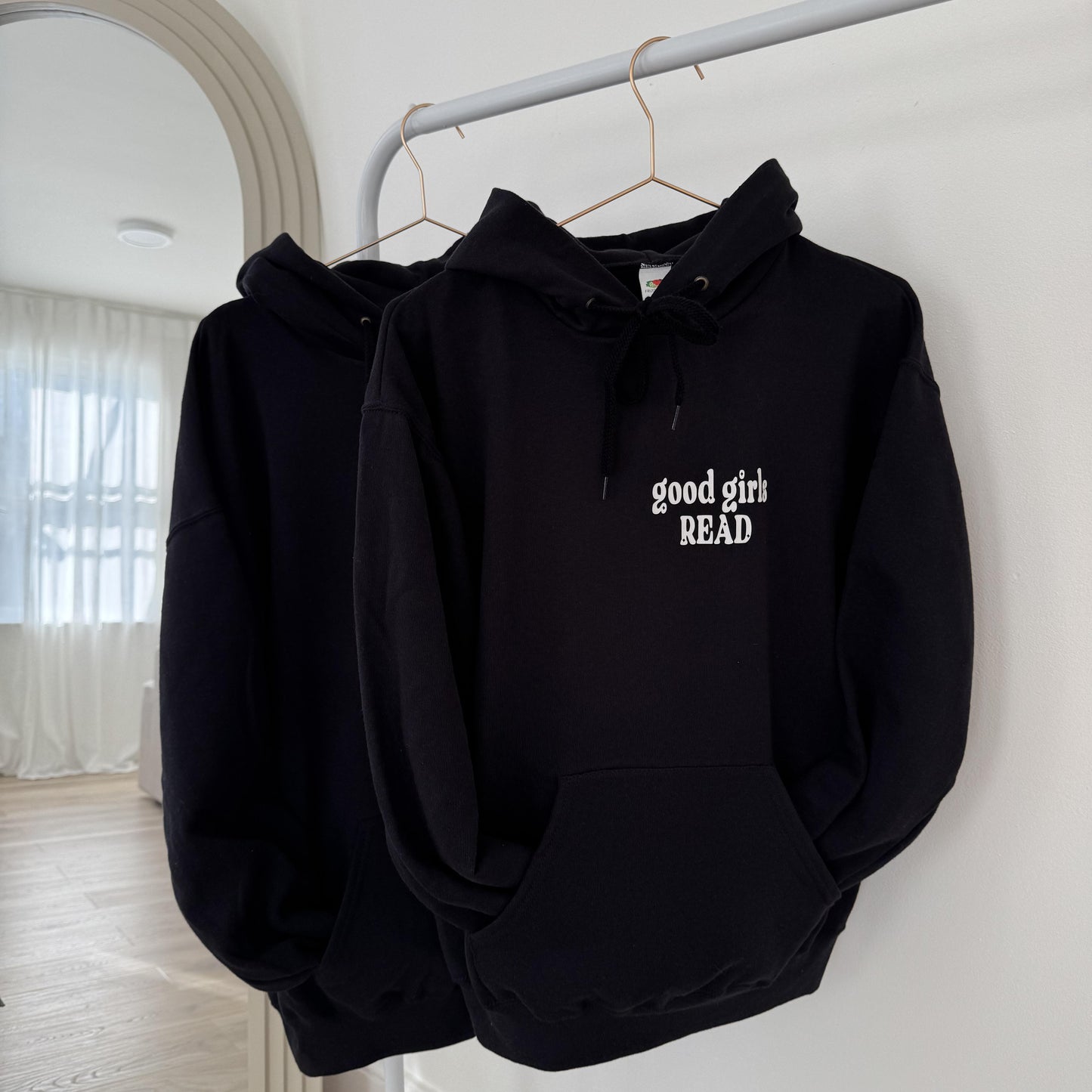 GoodGirlsRead Black Unisex Hoodie