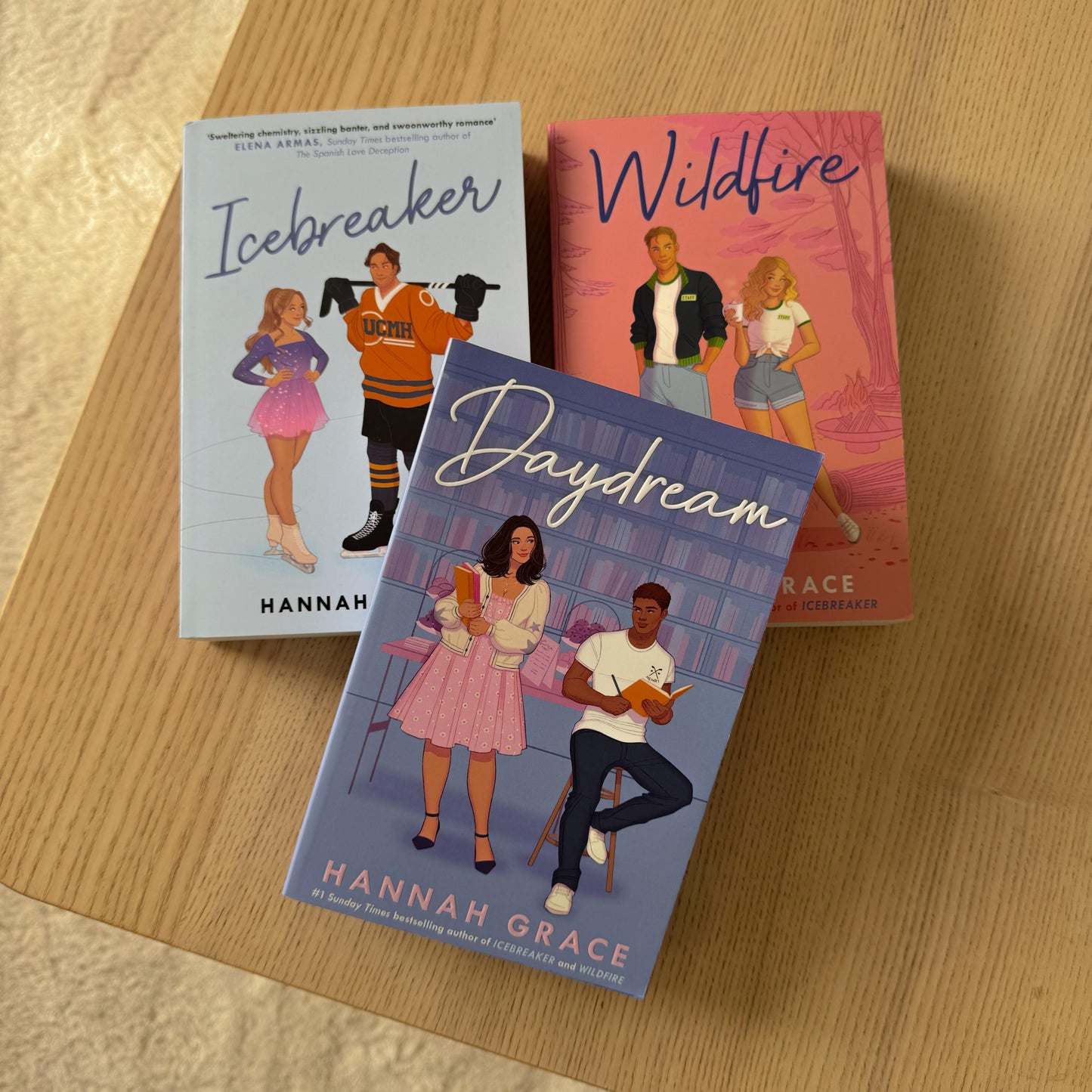 Maple Hill Series by Hannah Grace - 3 Book Paperback Bundle