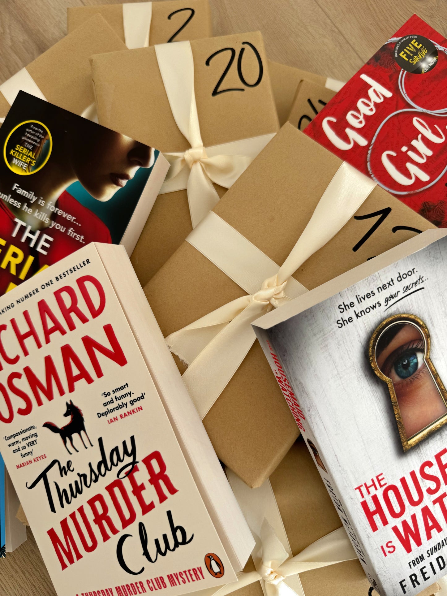 Thriller/Crime/Mystery Book Advent Calendar