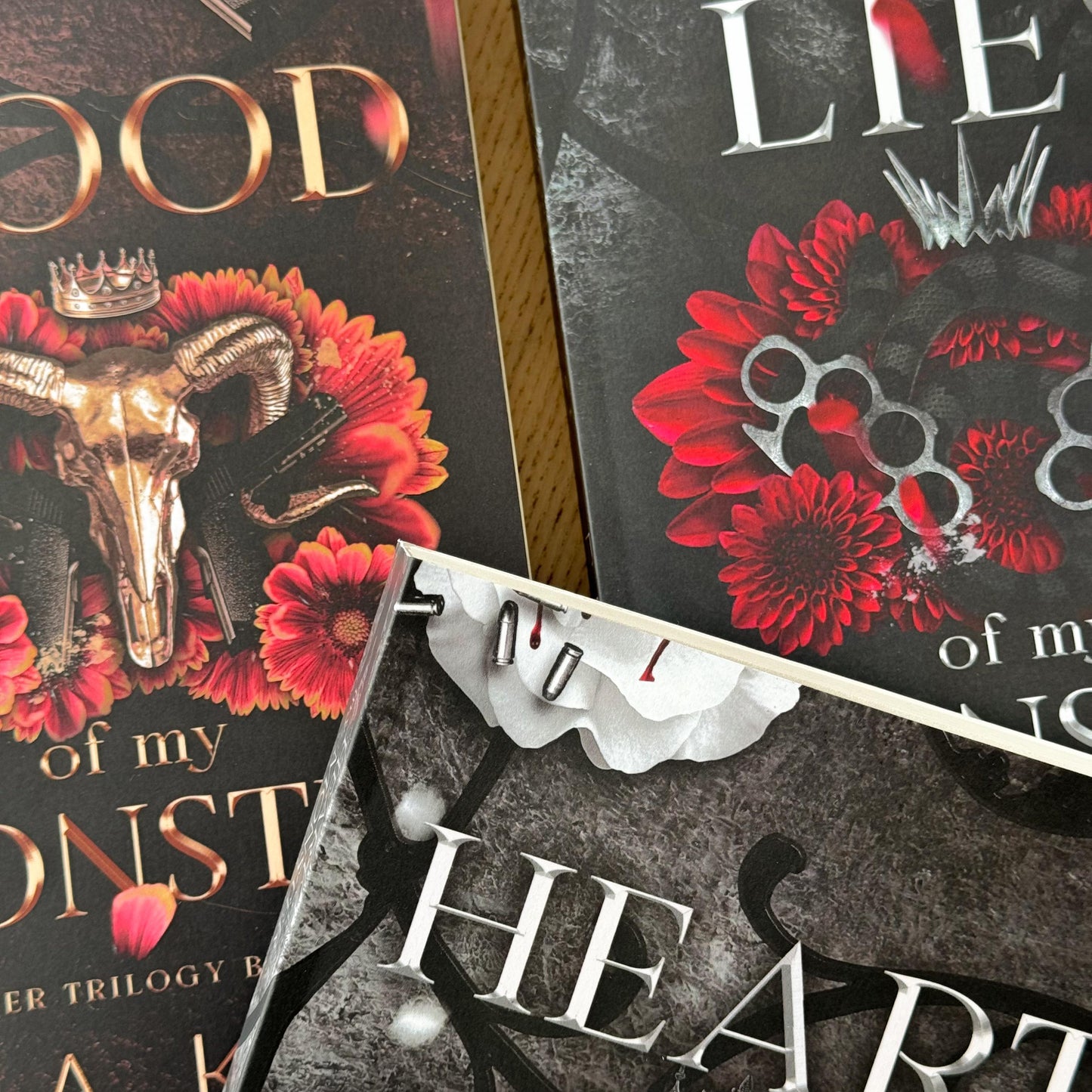 Monster Trilogy Series by Rina Kent - 3 Book Bundle - Paperback