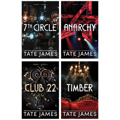 The Hades Series by Tate James - 4 Book Bundle - Paperbacks