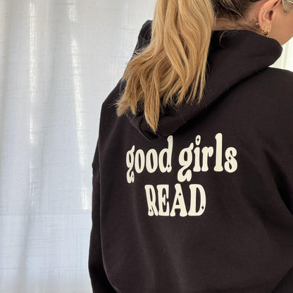 GoodGirlsRead Black Unisex Hoodie