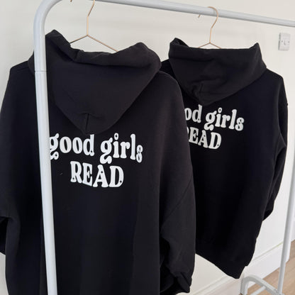 GoodGirlsRead Black Unisex Hoodie