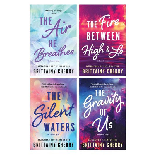 Elements Series by Brittainy Cherry - 4 Book Bundle - Paperbacks