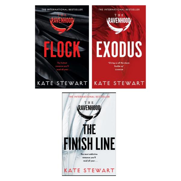 The Ravenhood Series by Kate Stewart - 3 Book Bundle - Paperbacks
