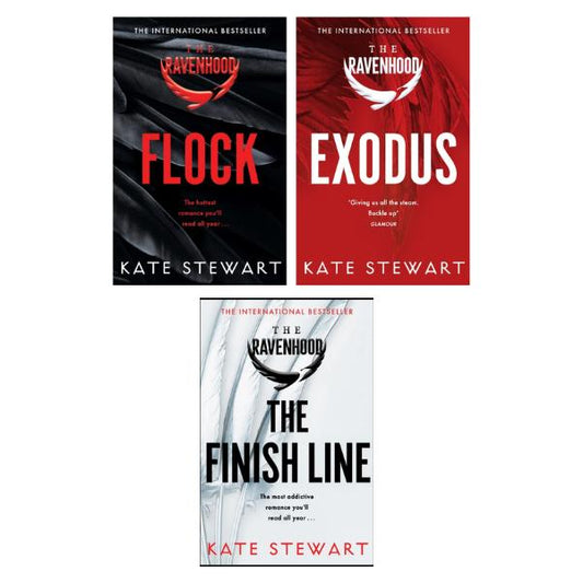 The Ravenhood Series by Kate Stewart - 3 Book Bundle - Paperbacks