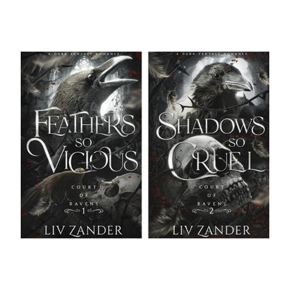 Court of Ravens Series by Liv Zander - Paperback - 2 Book Bundle