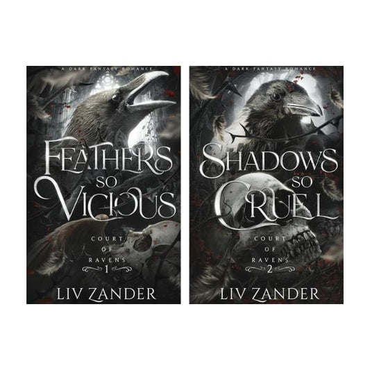 Court of Ravens Series by Liv Zander - Paperback - 2 Book Bundle