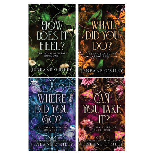 Infatuated Fae Series by Jeneane O'Riley - 4 Book Bundle - Paperbacks