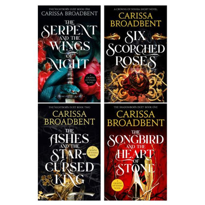 Six Scorched Rose by Carissa Broadbent - Paperback -  Book 1.5