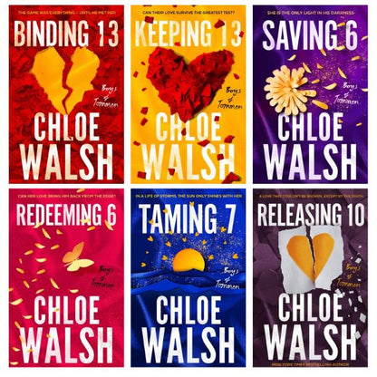 Boys of Tommen Series by Chloe Walsh - 6 Book Bundle - Paperbacks