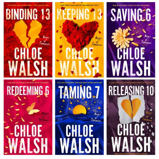 Boys of Tommen Series by Chloe Walsh - 6 Book Bundle - Paperbacks
