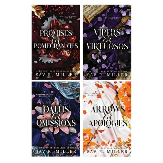 Monsters and Muses by Sav R. Miller - 4 Book Bundle - Paperback