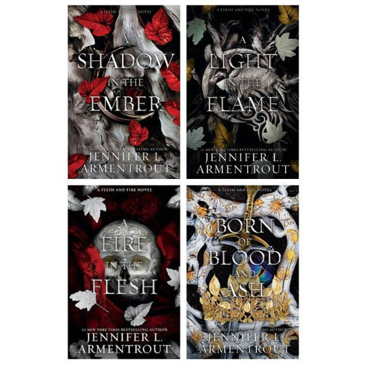 Flesh and Fire Series by Jennifer L. Armentrout - Paperbacks - 4 Book Bundle