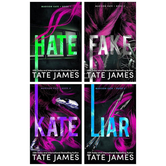 Madison Kate Series by Tate James - 4 Book Bundle - Paperback