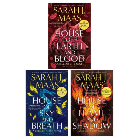 Crescent City Series by Sarah J. Maas - 3 Book Bundle - Paperbacks