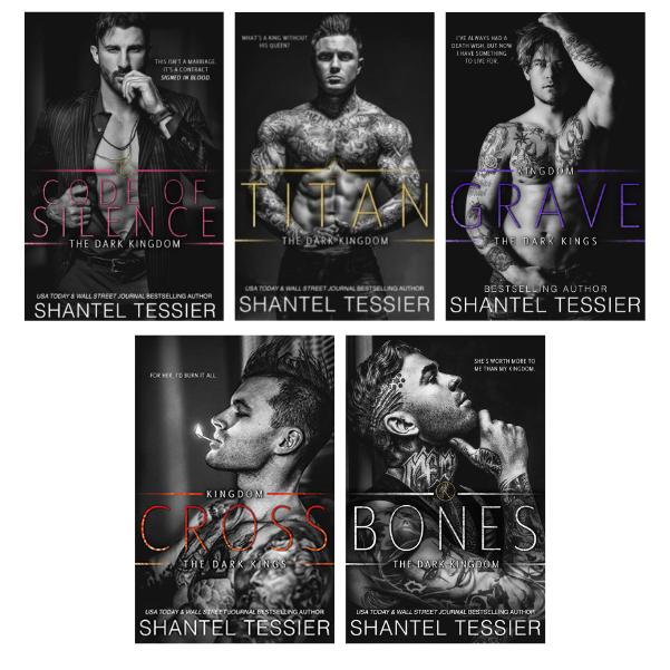 The Dark Kingdom Series by Shantel Tessier - 5 Book Bundle - Paperbacks
