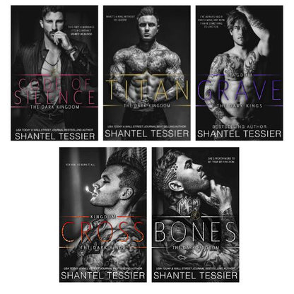 The Dark Kingdom Series by Shantel Tessier - 5 Book Bundle - Paperbacks