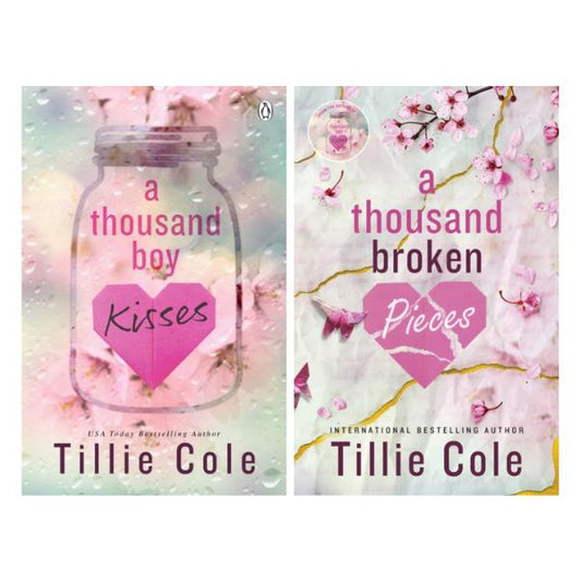 A Thousand Boy Kisses by Tillie Cole - 2 Book Paperback Bundle