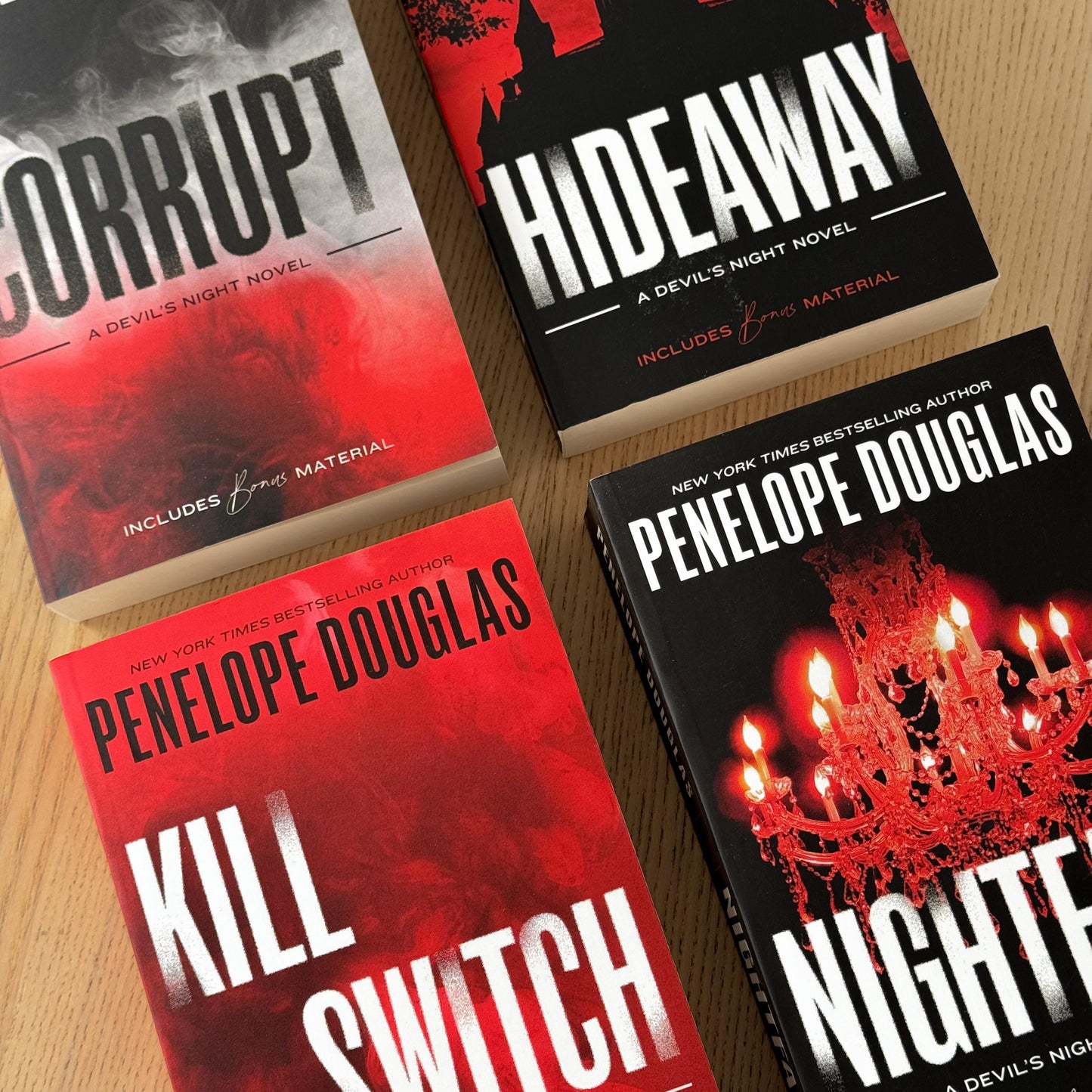 The Devil's Night Series by Penelope Douglas - 4 Books Bundle - Paperback