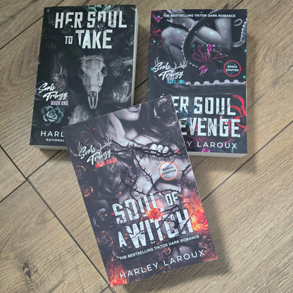 Souls Trilogy by Harley Laroux - 3 Book Paperback Bundle