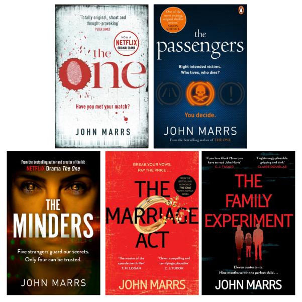 Dark Futures By John Marrs - Paperbacks- 5 Book Bundle