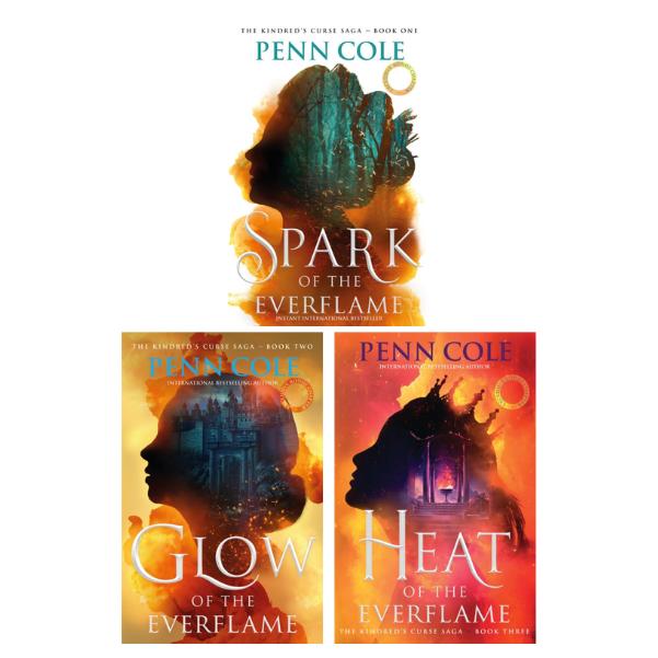 Kindred's Curse Series by Penn Cole - 3 Book Bundle - Paperbacks