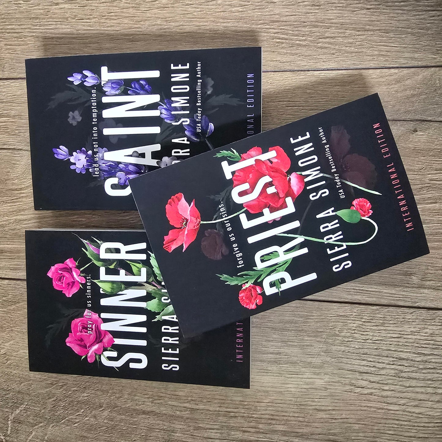 Priest Series by Sierra Simone - 3 Book Paperback Bundle