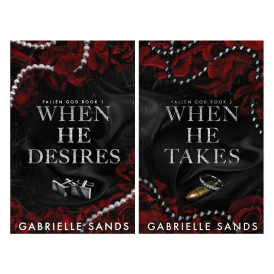 Fallen Gods Duet Series by Gabrielle Sands - 2 Book Bundle - Paperbacks