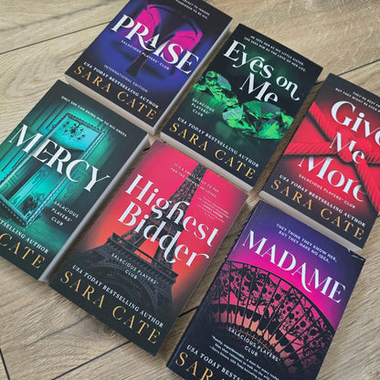 Salacious Players Club Series by Sara Cate - 6 Book Bundle Paperbacks