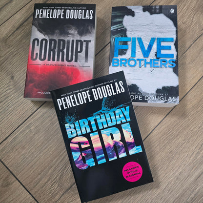 Penelope Douglas Book Starter Bundle -3 Book Paperback Bunde