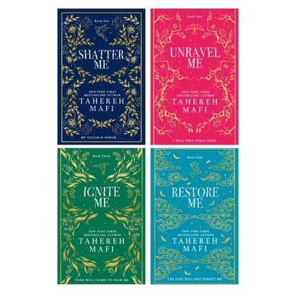 Shatter Me Series by Tahereh Mafi - 4 Book Collector's Edition Bundle