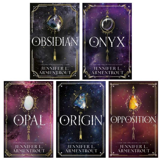 Lux Series by Jennifer L. Armentrout - Paperbacks - 5 Book Bundle