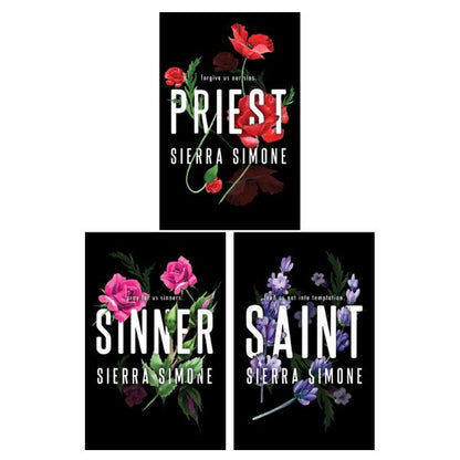 Priest Series by Sierra Simone - 3 Book Paperback Bundle