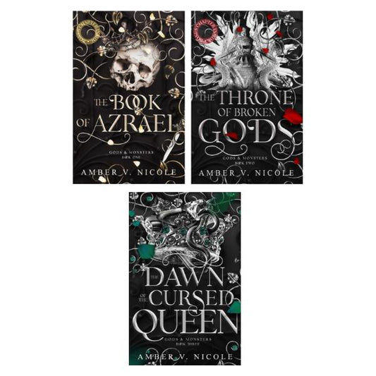 Gods and Monsters Series by Amber V Nicole - 3 Book Bundle - Paperbacks