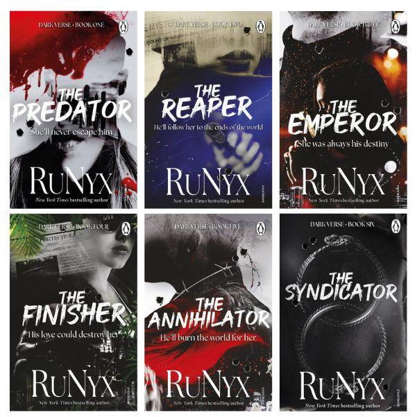 Dark Verse Series by Runyx - 6 Book Bundle - Paperbacks - Traditionally Published