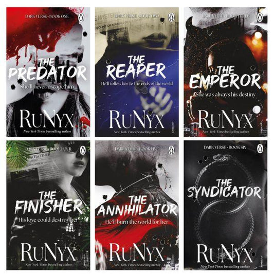 Dark Verse Series by Runyx - 6 Book Bundle - Paperbacks - Traditionally Published