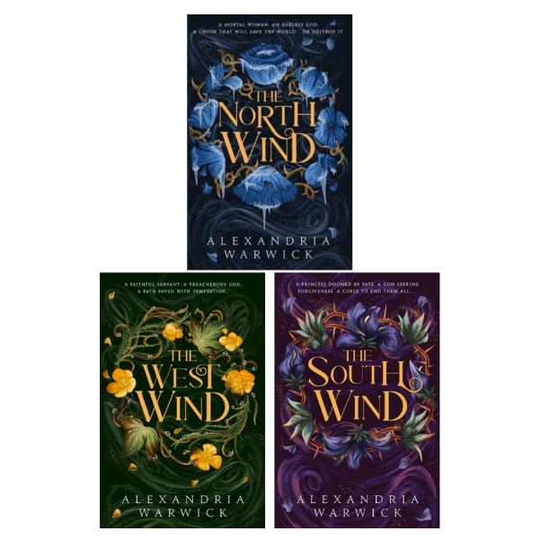 The Four Winds Series by Alexandria Warwick - Hardbacks - 3 Book Bundle
