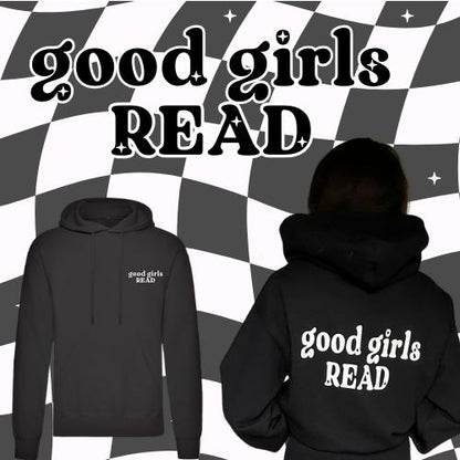 GoodGirlsRead Black Unisex Hoodie