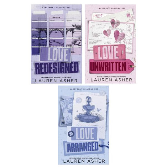 Lakefront Billionaires Series by Lauren Asher - 3 Book Bundle - Paperbacks