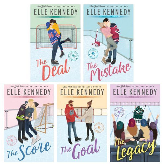 Off-Campus Series by Elle Kennedy - Paperback - 5 Book Bundle