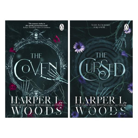 Coven of Bones Series by Harper L. Woods - 2 Book Bundle - Paperbacks