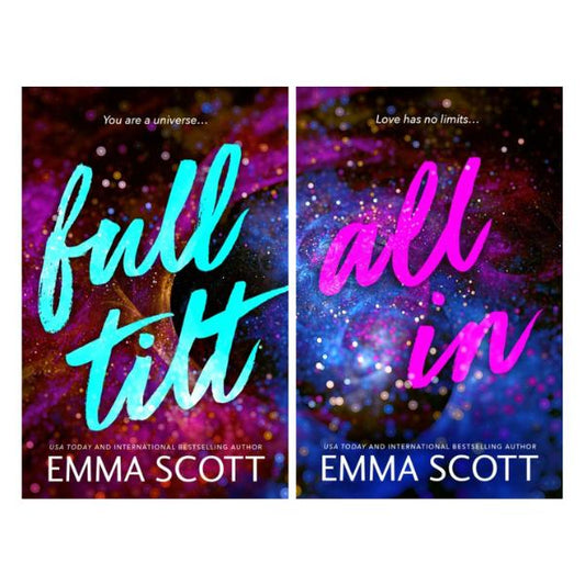 Full Tilt Duet Serie by Emma Scott - 2 Book Bundle - Paperbacks