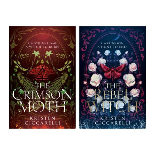 The Crimson Moth Series by Kristen Ciccarelli - 2 Book Bundle - Hardbacks