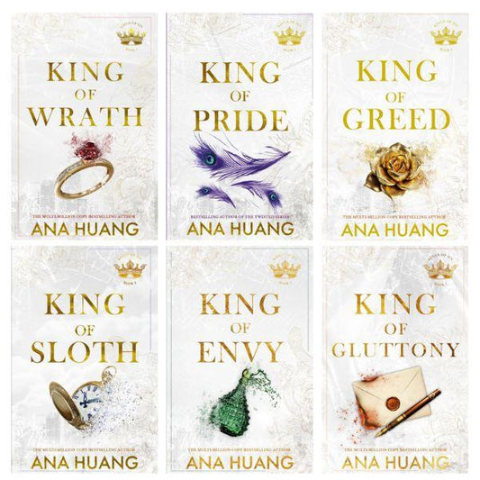 Kings of Sin Series by Ana Huang - Paperback - 6 Book Bundle