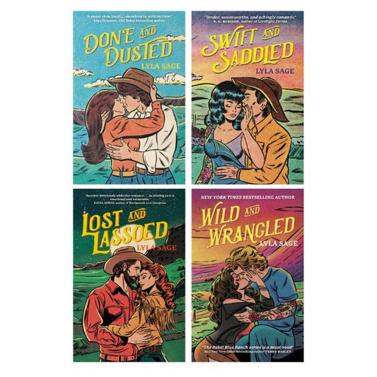 Rebel Blue Ranch Series by Lyla Sage - 4 Book Bundle - Paperbacks