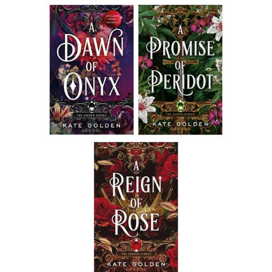 The Sacred Stones Trilogy by Kate Golden - 3 Book Bundle - Paperbacks