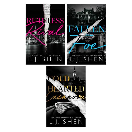 Cruel Castaways Series By L J Shen - Paperbacks - 3 Book Bundle