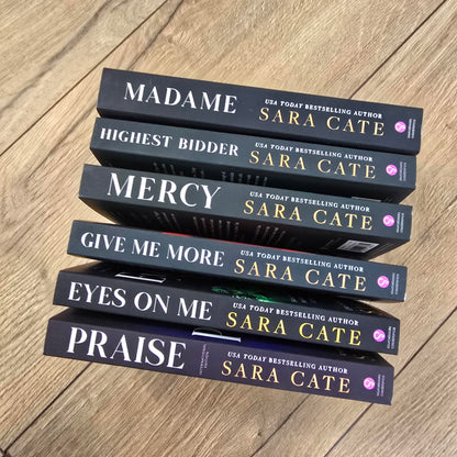 Salacious Players Club Series by Sara Cate - 6 Book Bundle Paperbacks