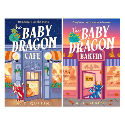 The Baby Dragon Series by Aamna Qureshi - 2 Book Bundle - Paperbacks